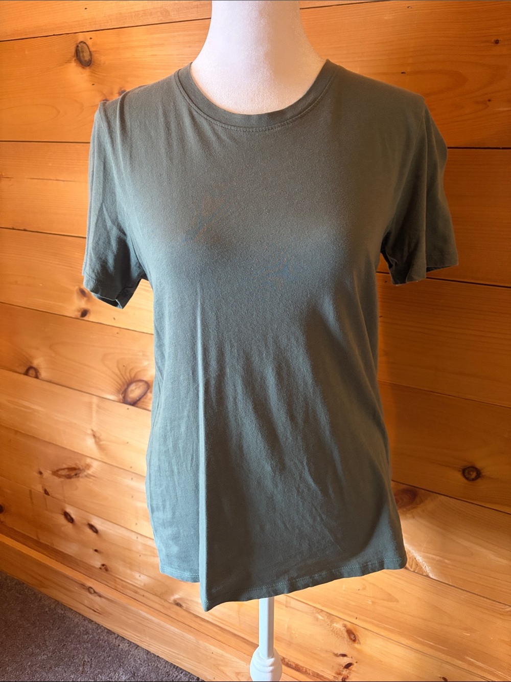 Classic Crewneck T-Shirt - Olive Green